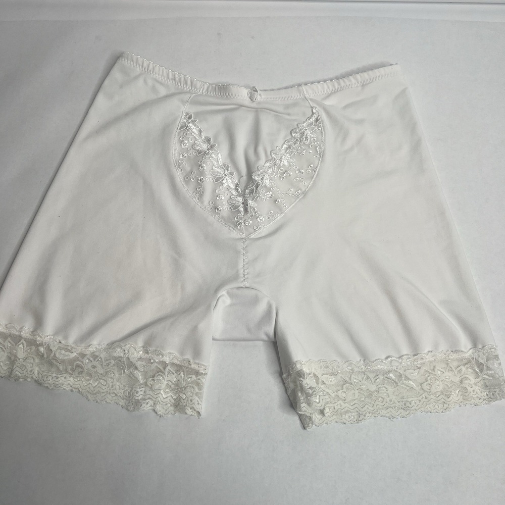 Delta Burke Collection Long Leg Shaper White Ivory 10 / 3X